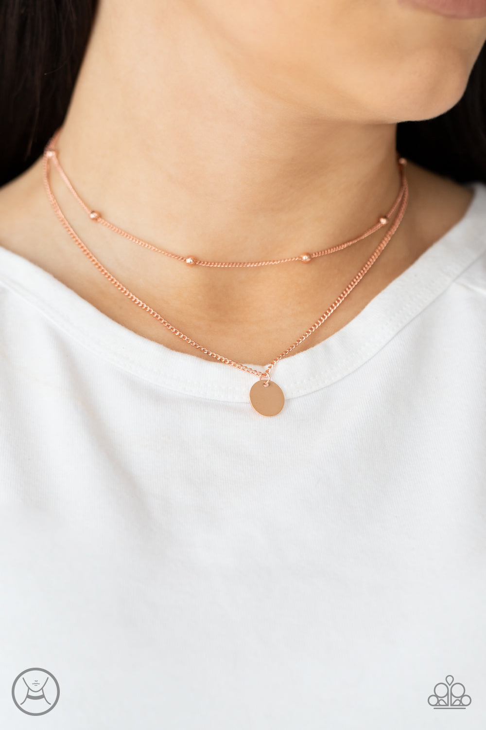 Modestly Minimalist - Copper - VJ Bedazzled Jewelry