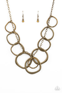 Dizzy With Desire - Brass - VJ Bedazzled Jewelry