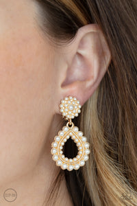 Discerning Droplets - Gold - VJ Bedazzled Jewelry