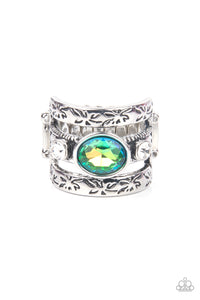 The GLEAMING Tower - Green - VJ Bedazzled Jewelry