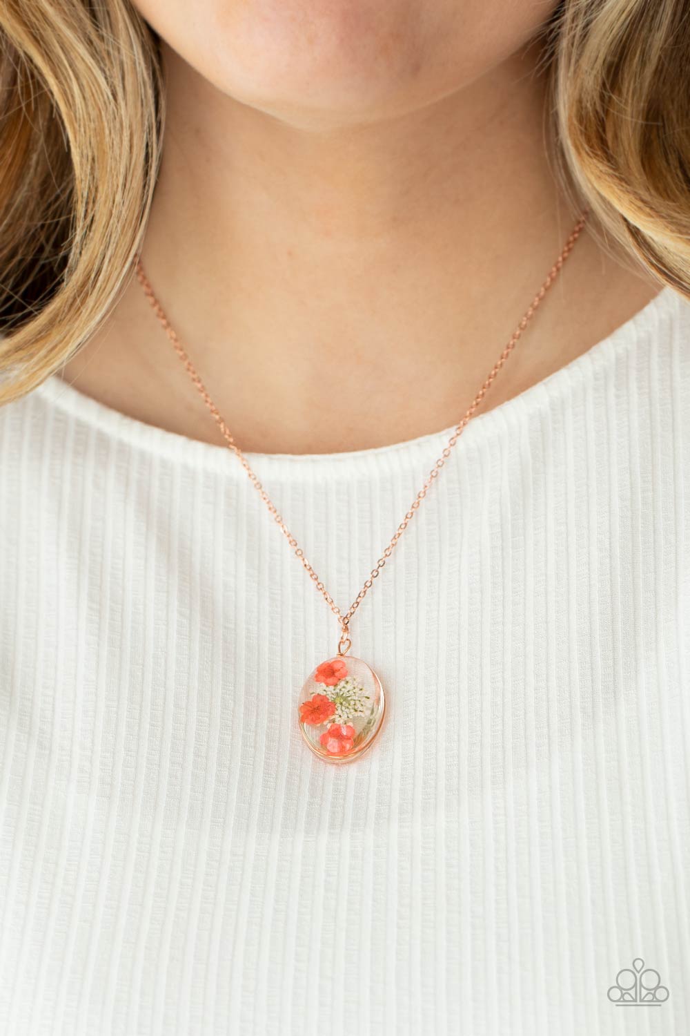 Sweet Sentiments - Copper - VJ Bedazzled Jewelry