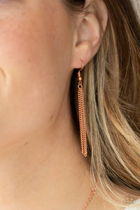 Sweet Sentiments - Copper - VJ Bedazzled Jewelry