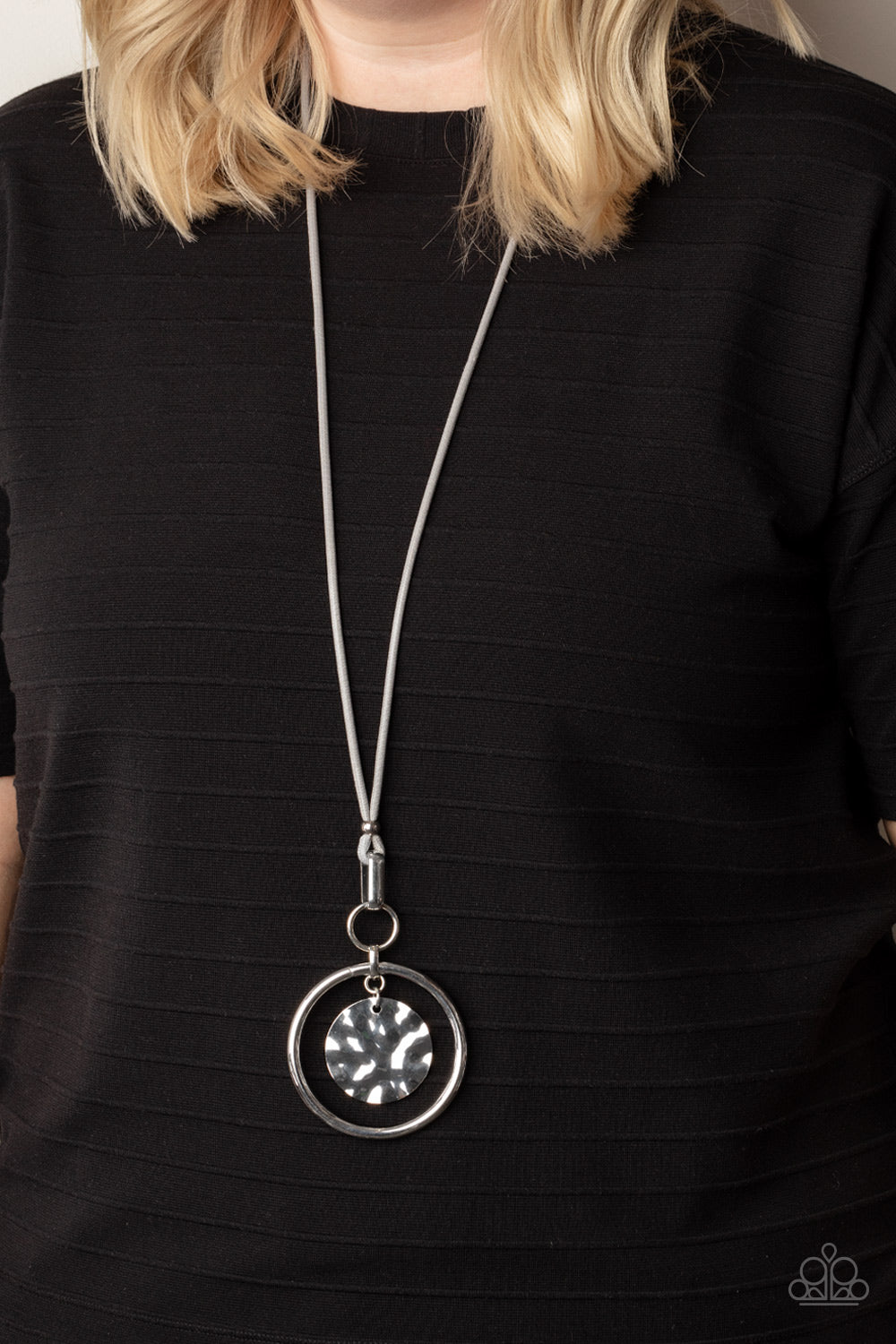 CORD-inated Effort - Silver - VJ Bedazzled Jewelry