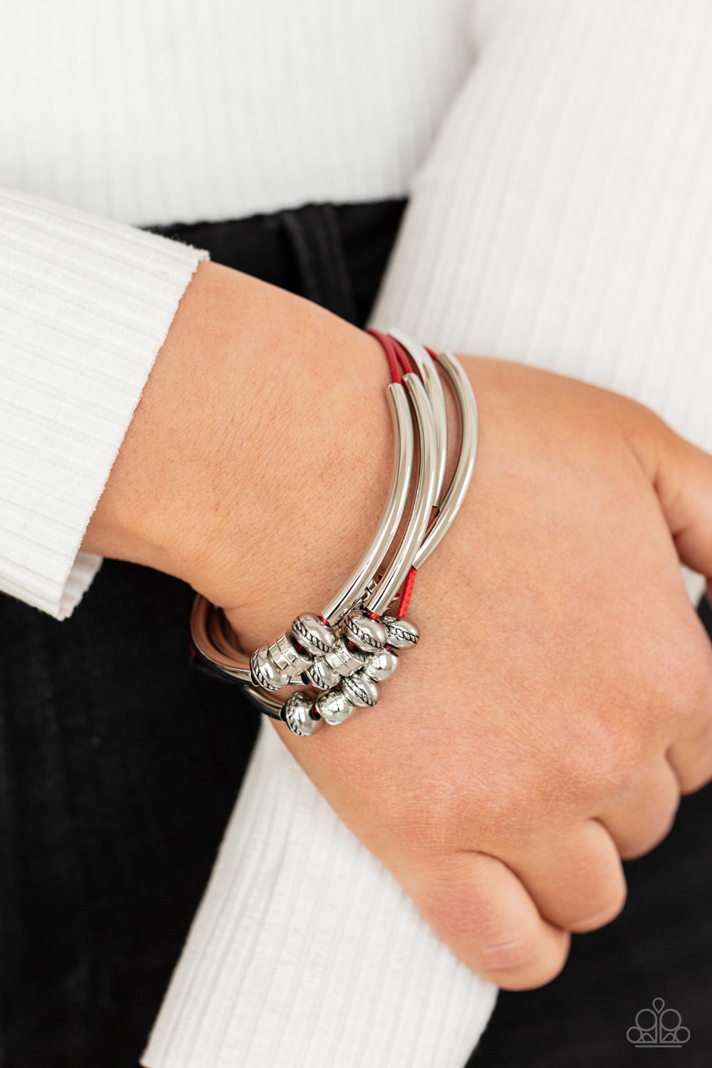 We Aim To Please - Red - VJ Bedazzled Jewelry