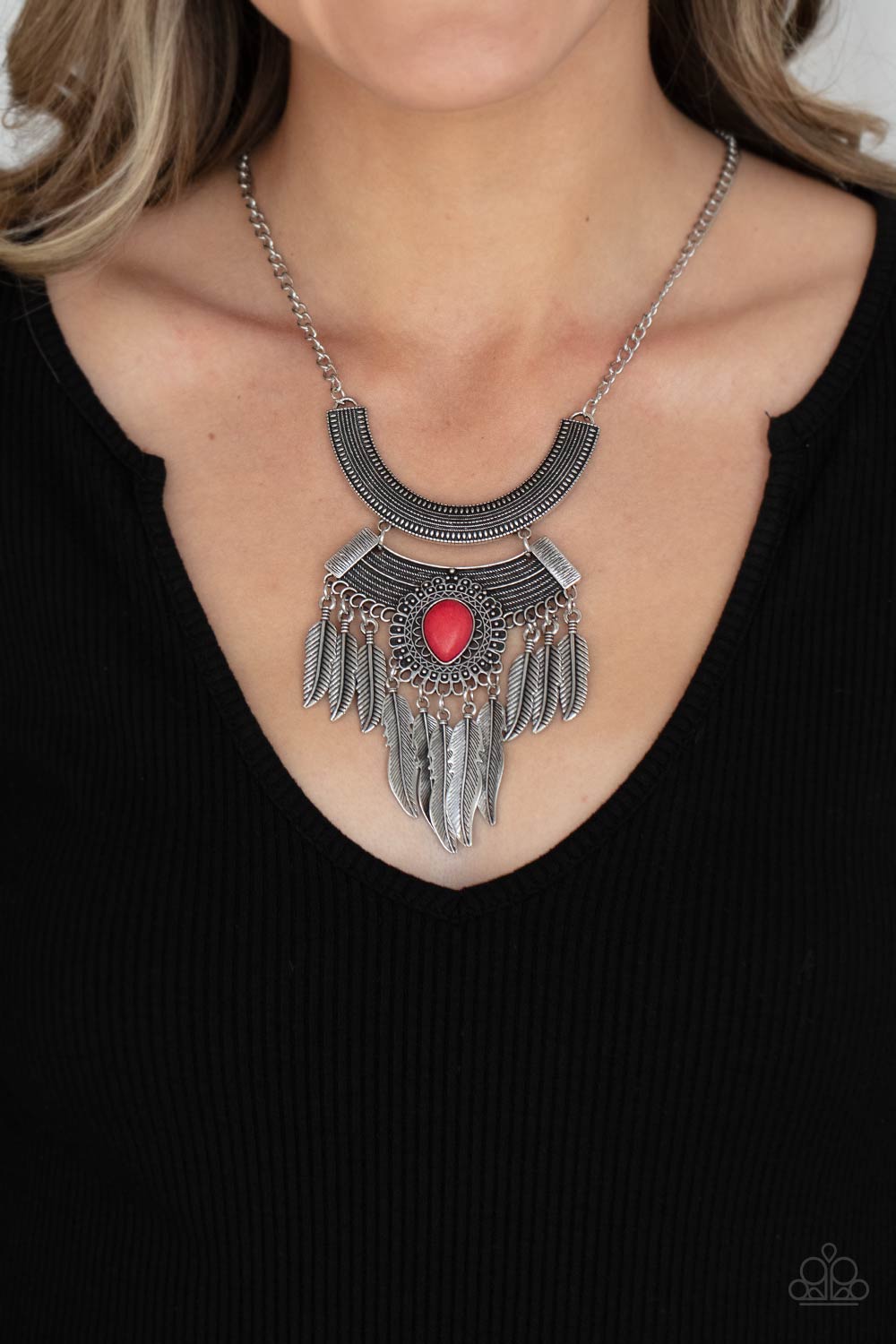 Desert Devotion - Red - VJ Bedazzled Jewelry