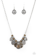 Load image into Gallery viewer, To Coin A Phrase - Brown - VJ Bedazzled Jewelry
