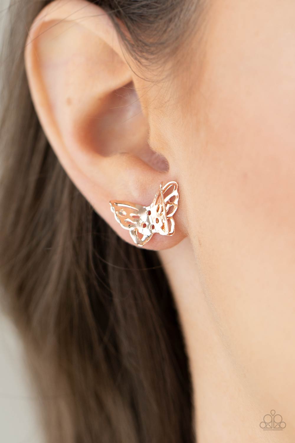 Flutter Fantasy - Rose Gold - VJ Bedazzled Jewelry