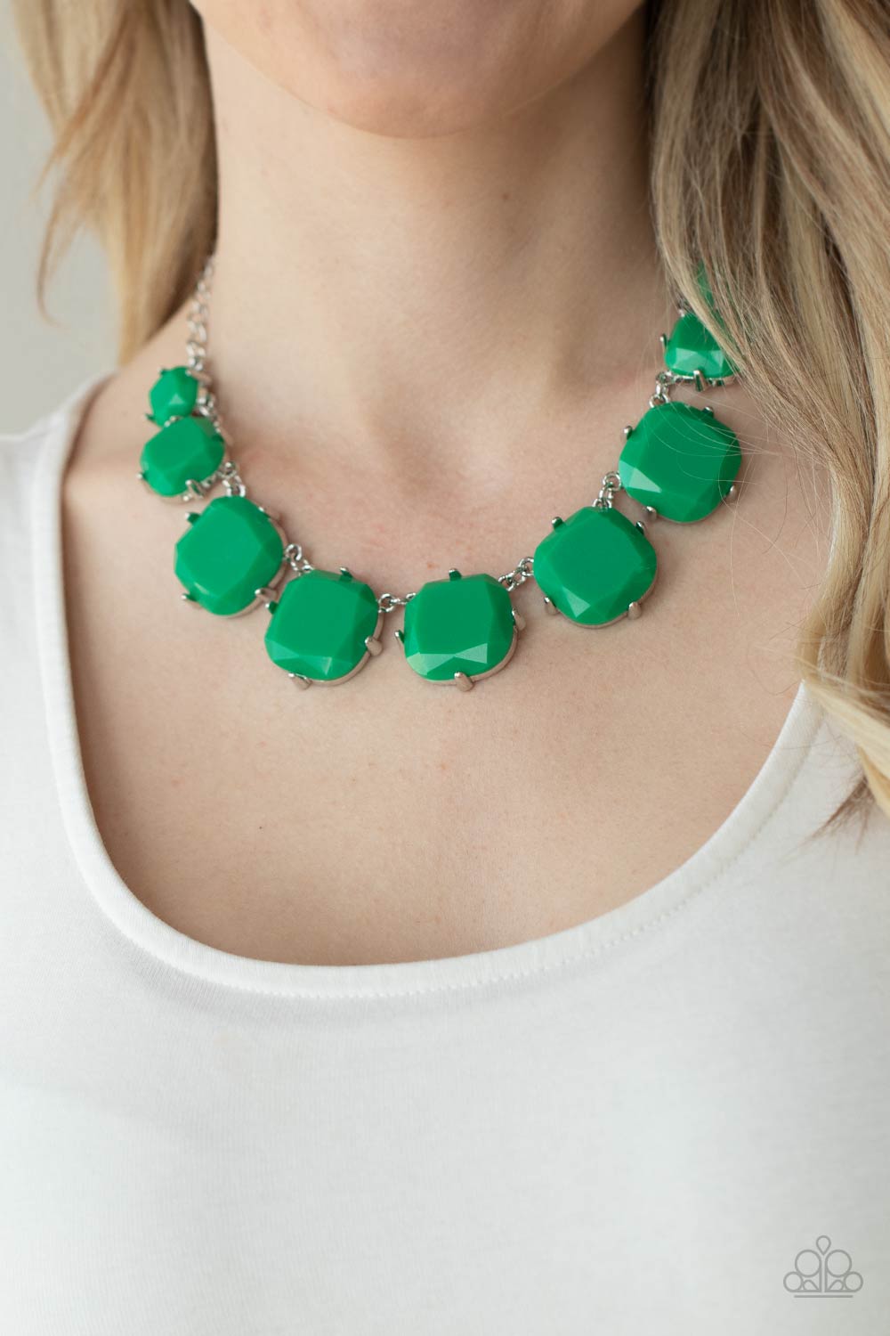 Prismatic Prima Donna - Green - VJ Bedazzled Jewelry