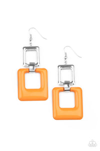 Twice As Nice - Orange - VJ Bedazzled Jewelry