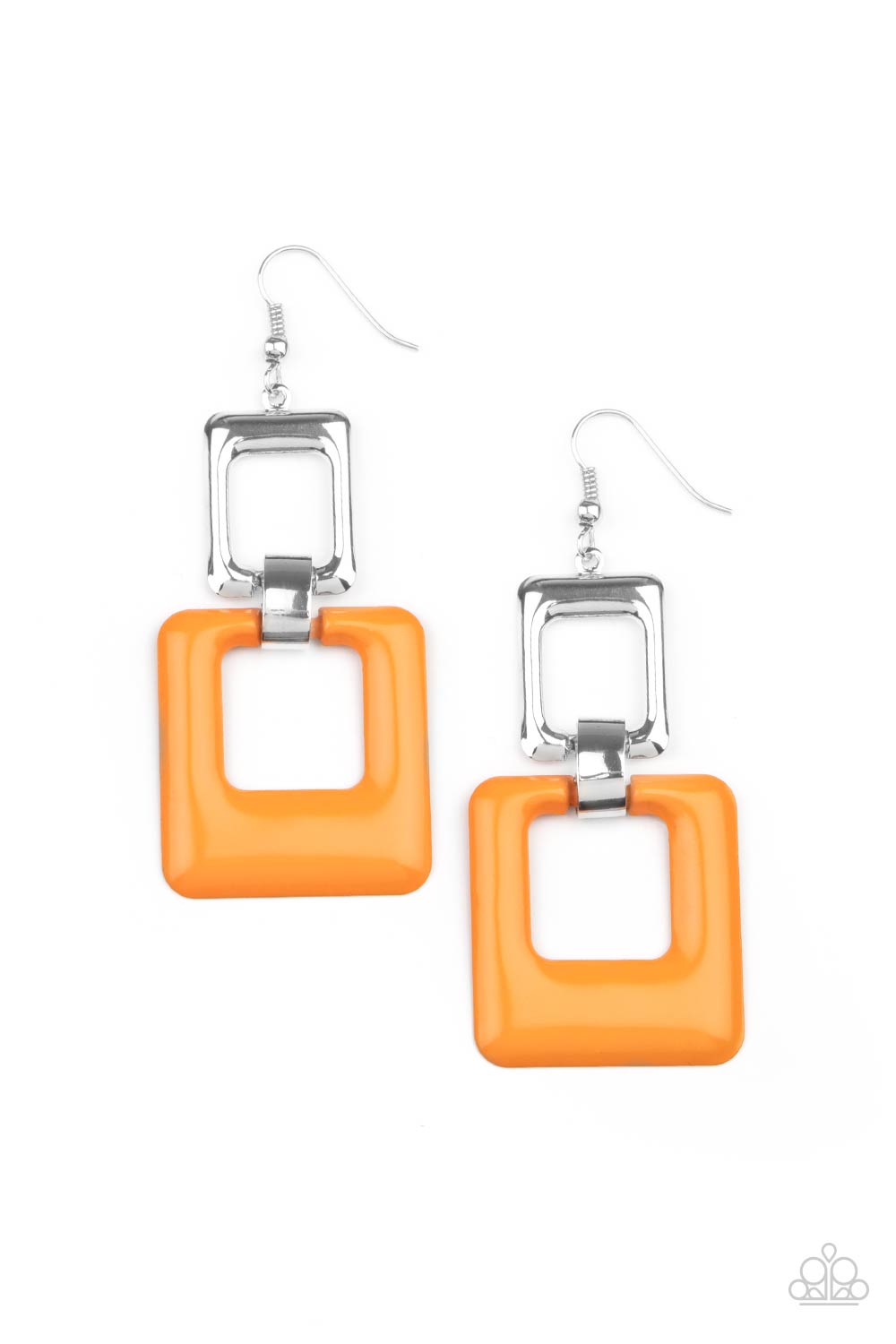 Twice As Nice - Orange - VJ Bedazzled Jewelry
