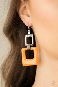 Twice As Nice - Orange - VJ Bedazzled Jewelry