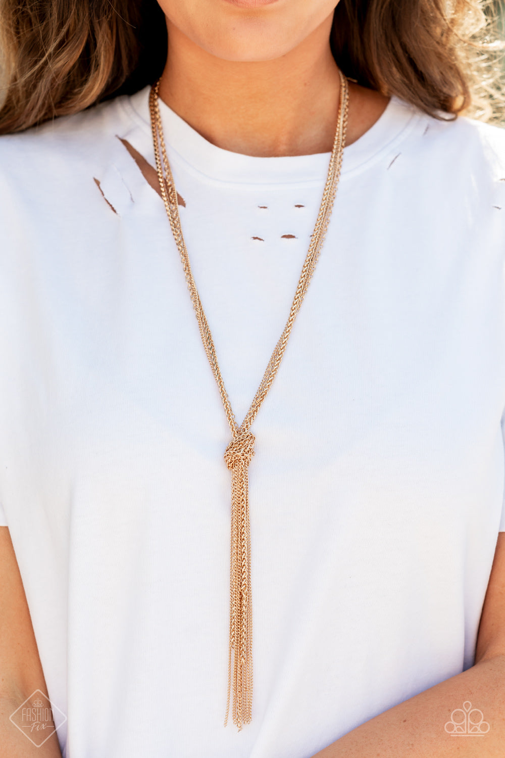 KNOT All There - Gold - VJ Bedazzled Jewelry