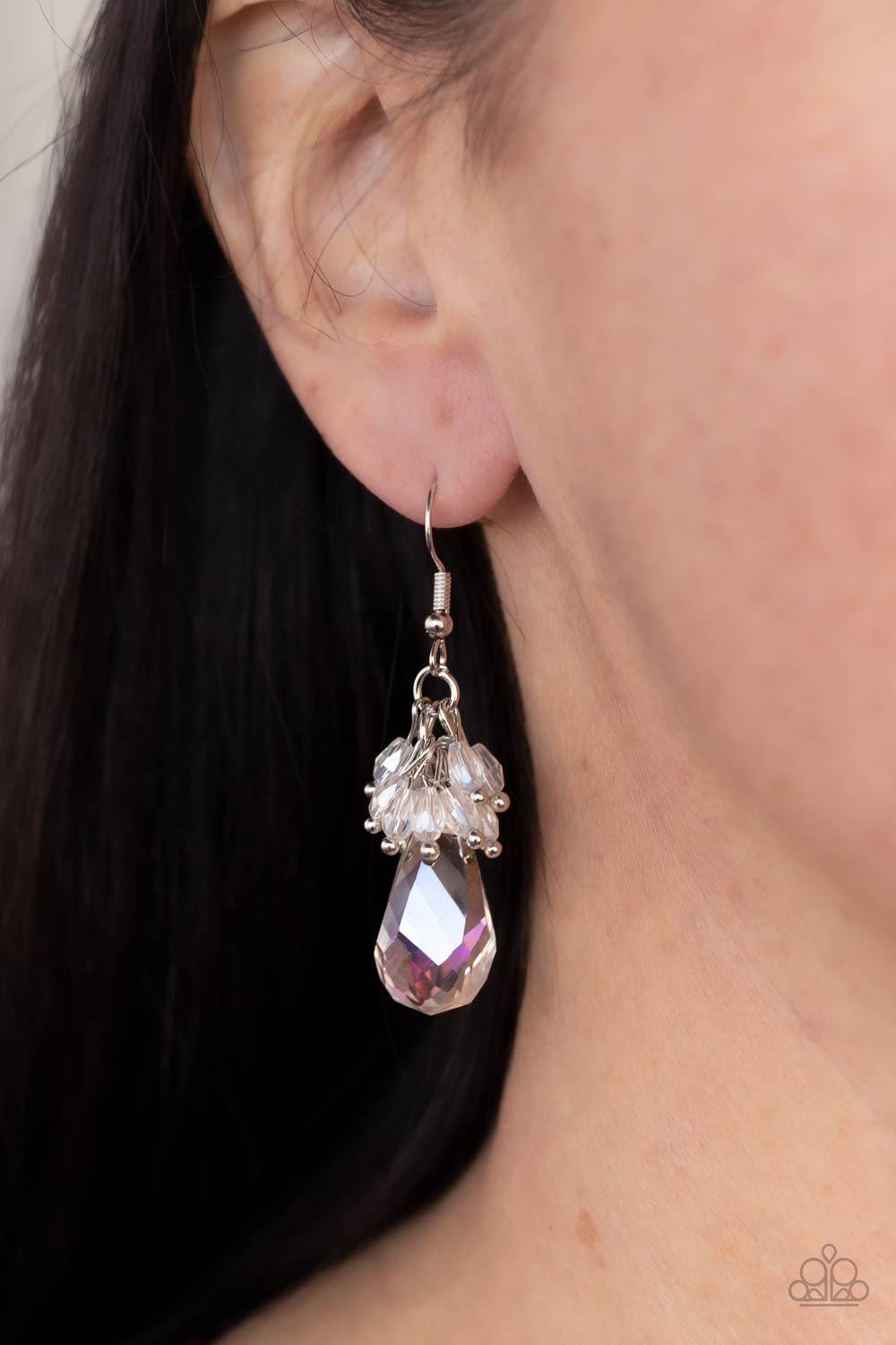 Well Versed in Sparkle - White - VJ Bedazzled Jewelry