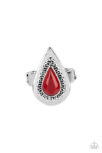 Load image into Gallery viewer, Earthy Glow - Red - Paparazzi Accessories - VJ Bedazzled Jewelry

