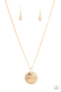 Glam-ma Glamorous - Gold - VJ Bedazzled Jewelry