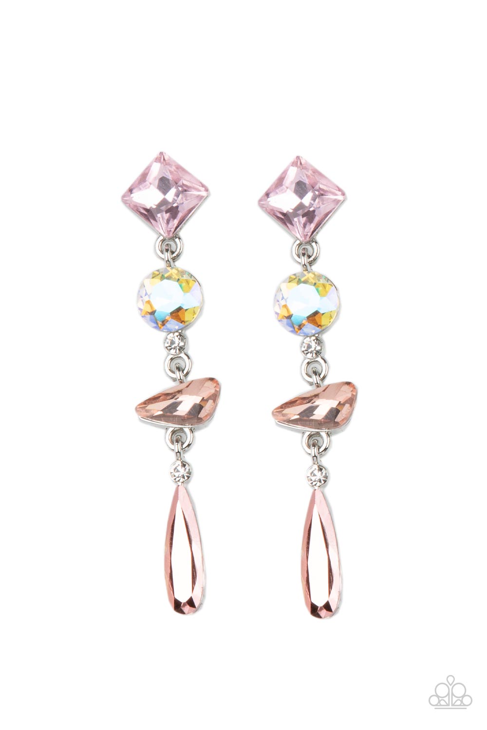 Rock Candy Elegance - Pink - VJ Bedazzled Jewelry