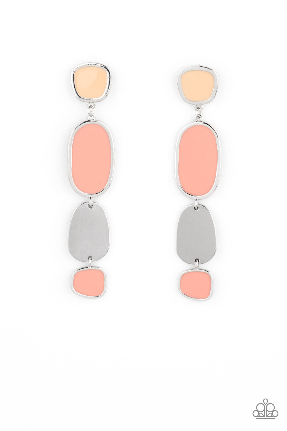 All Out Allure - Orange - VJ Bedazzled Jewelry