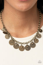 Load image into Gallery viewer, Delightfully Dappled - Brass - VJ Bedazzled Jewelry
