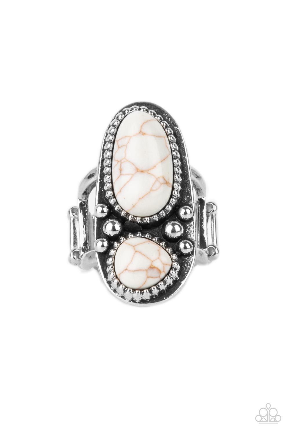 Magical Mesas - White - VJ Bedazzled Jewelry