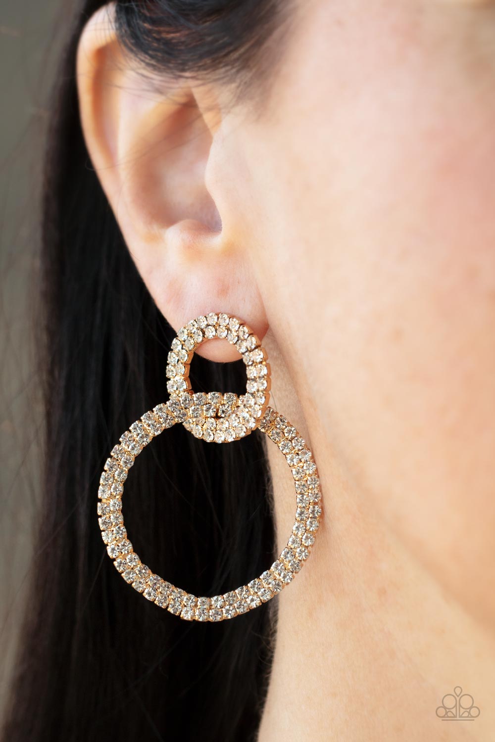 Intensely Icy - Gold - VJ Bedazzled Jewelry