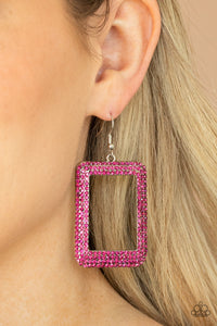 World FRAME-ous - Pink - VJ Bedazzled Jewelry
