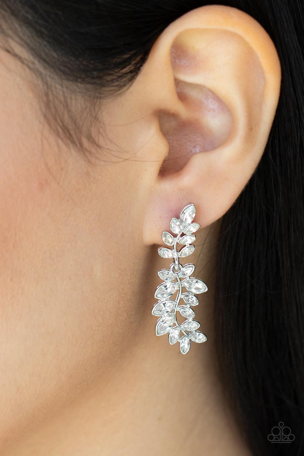 Frond Fairytale - White - VJ Bedazzled Jewelry