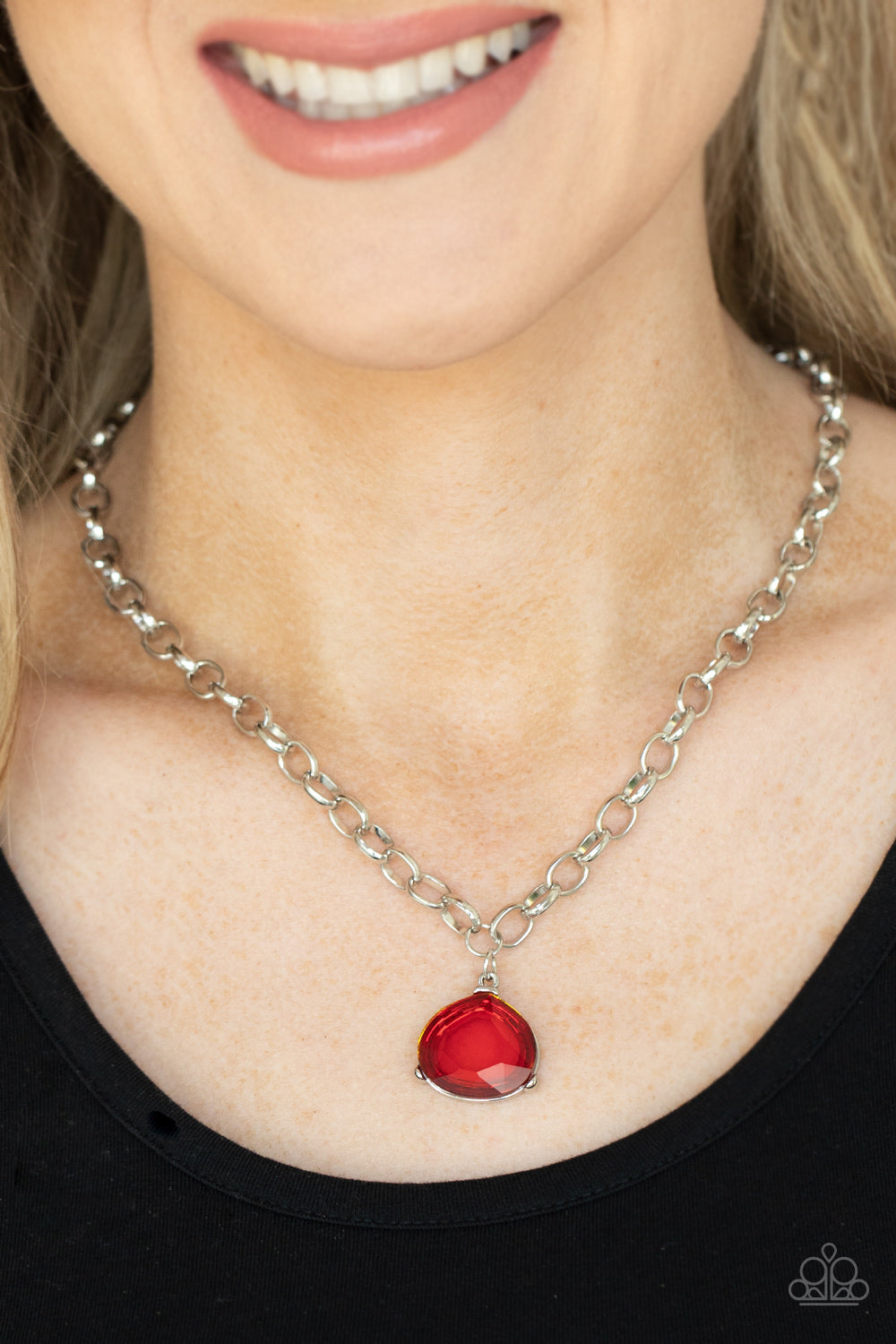 Gallery Gem - Red - VJ Bedazzled Jewelry