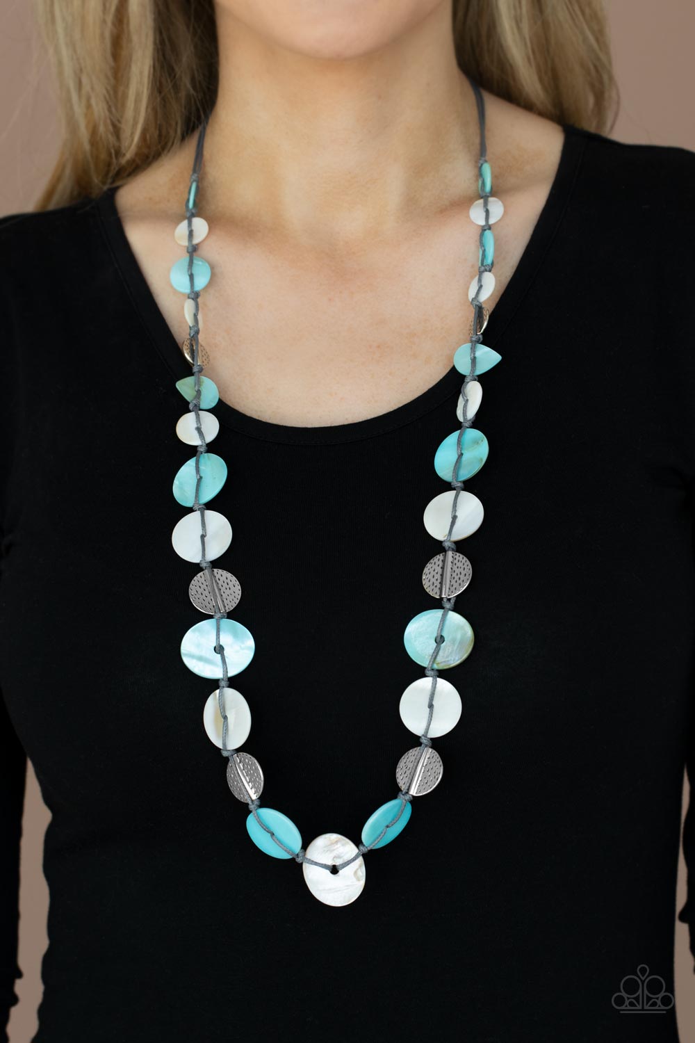 Seashore Spa - Blue - VJ Bedazzled Jewelry