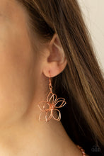 Load image into Gallery viewer, Flower Garden Fashionista - Copper - VJ Bedazzled Jewelry
