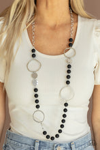 Load image into Gallery viewer, Sea Glass Wanderer - Black - VJ Bedazzled Jewelry

