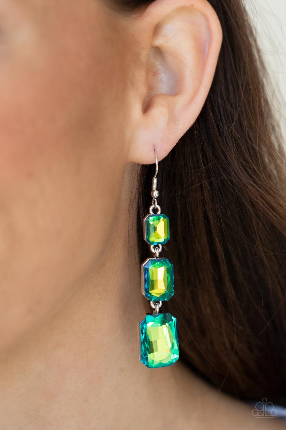 Cosmic Red Carpet - Green - VJ Bedazzled Jewelry