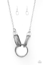Load image into Gallery viewer, Lip Sync Links - Silver - VJ Bedazzled Jewelry
