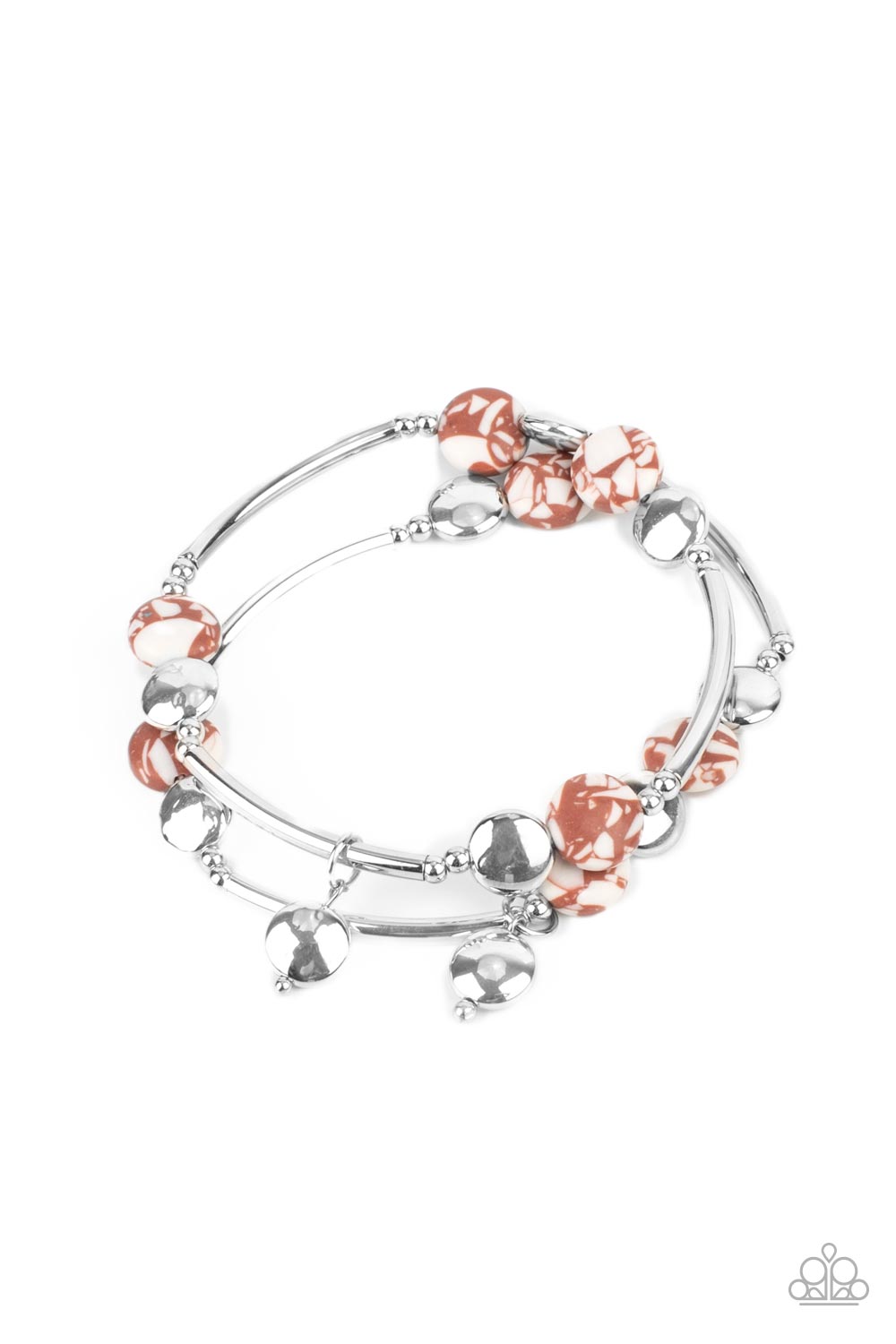 Terrazzo Territory - Brown - VJ Bedazzled Jewelry