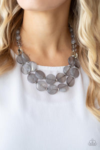 Beach Day Demure - Silver - VJ Bedazzled Jewelry