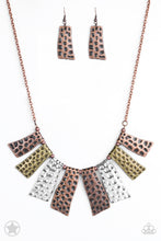 Load image into Gallery viewer, A Fan of the Tribe - Blockbuster Necklace û6 - VJ Bedazzled Jewelry
