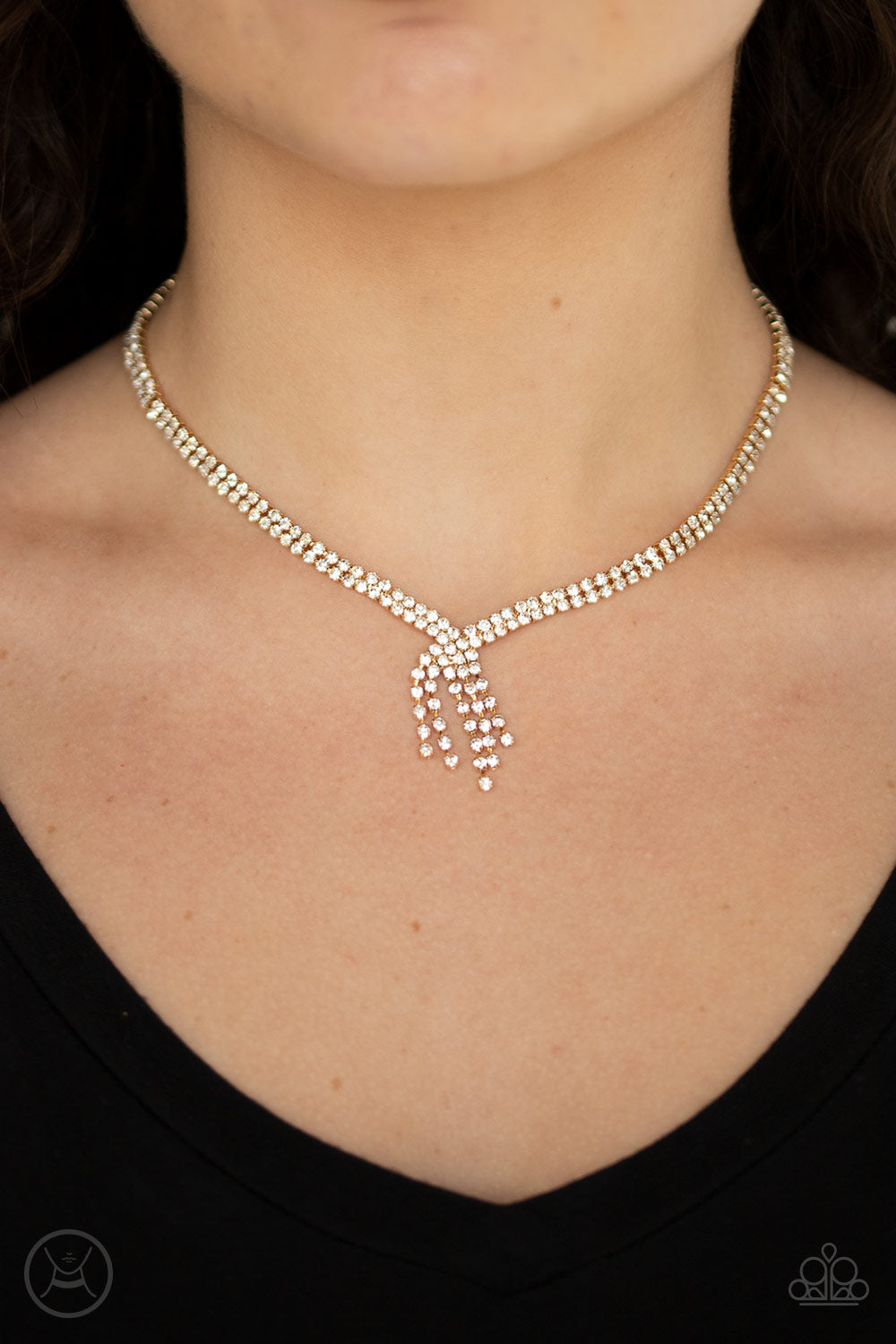 Ante up gold-Paparazzi Accessories - VJ Bedazzled Jewelry