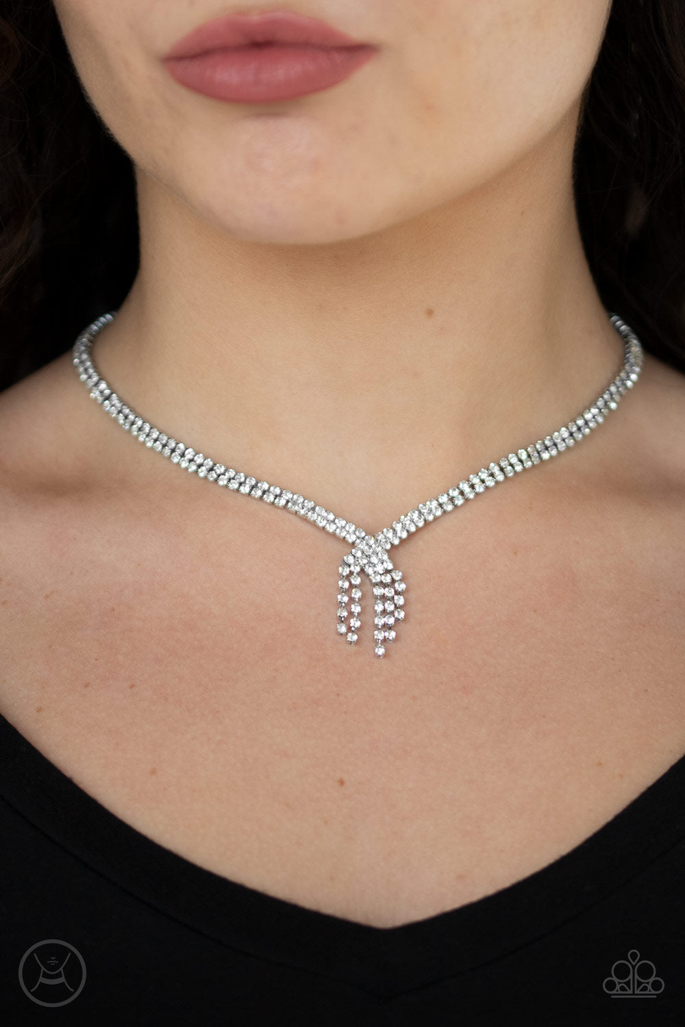 Ante up Silver-Paparazzi Accessories - VJ Bedazzled Jewelry