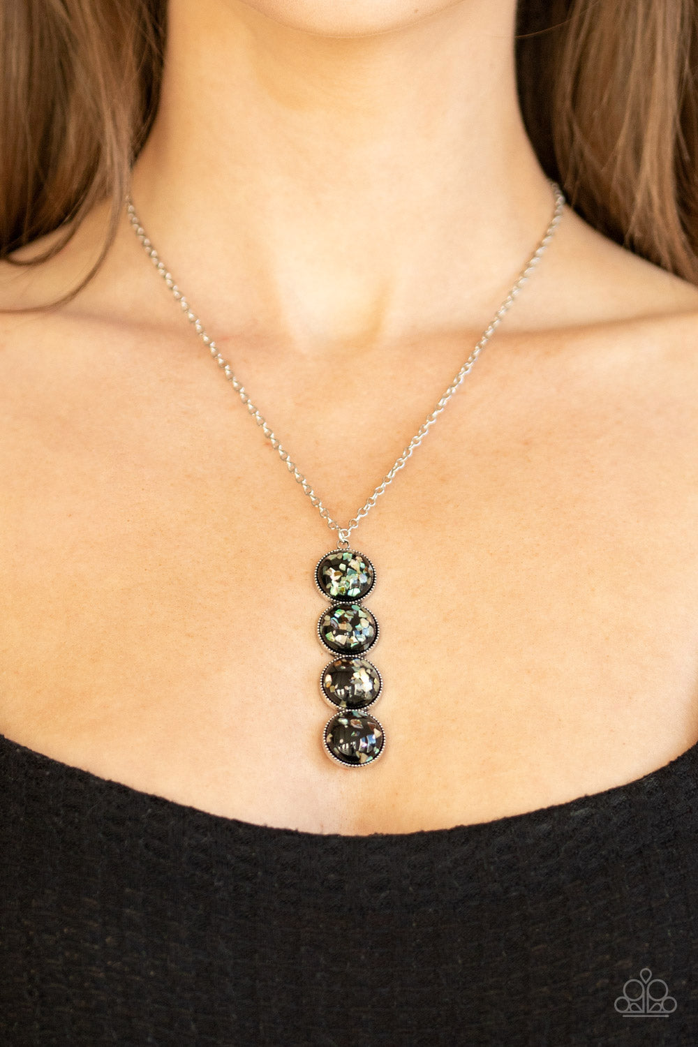 Confetti and Cocktails - Black - VJ Bedazzled Jewelry