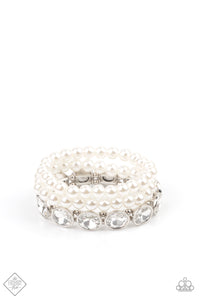 Flawlessly Flattering - white - VJ Bedazzled Jewelry