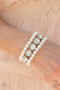 Flawlessly Flattering - white - VJ Bedazzled Jewelry