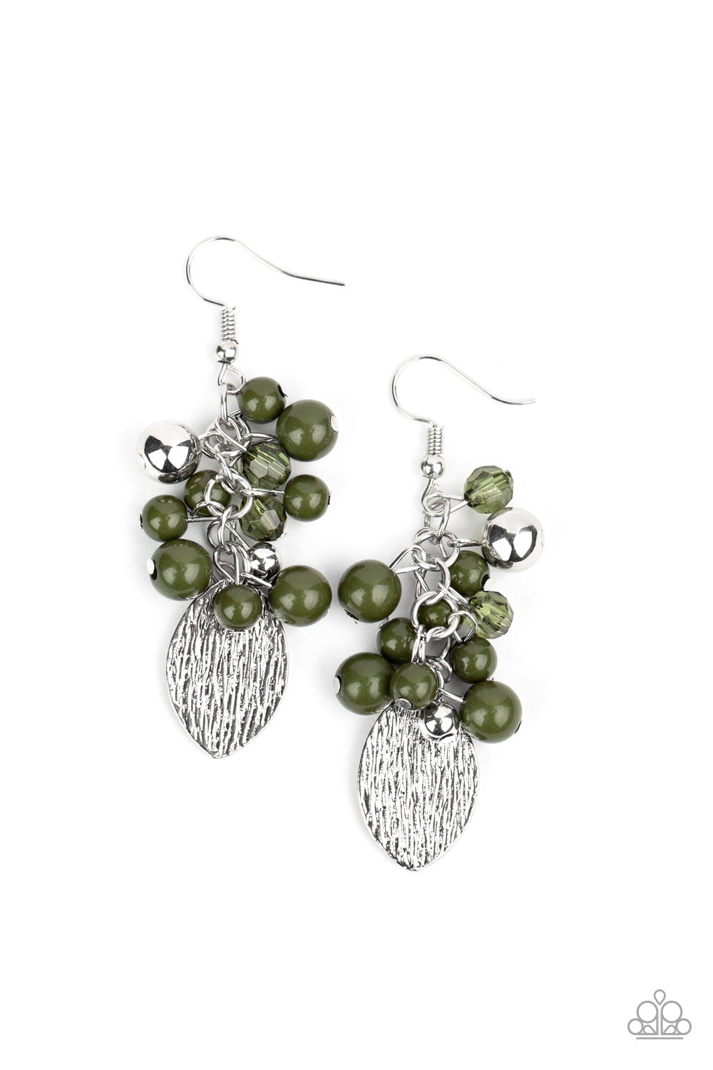 Fruity Finesse - Green- Paparazzi Accessories - VJ Bedazzled Jewelry