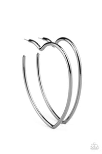 Heart  Love- Black - VJ Bedazzled Jewelry