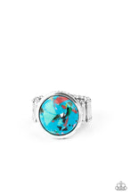 Load image into Gallery viewer, Marble mosaic blue - VJ Bedazzled Jewelry
