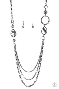 Rebels Have More fun- gunmetal - VJ Bedazzled Jewelry