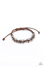 Load image into Gallery viewer, Sliding Knot Bracelet Brown - VJ Bedazzled Jewelry
