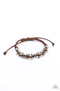 Sliding Knot Bracelet Brown - VJ Bedazzled Jewelry