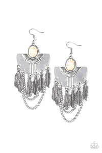Sure Thing, Chief! - White - VJ Bedazzled Jewelry