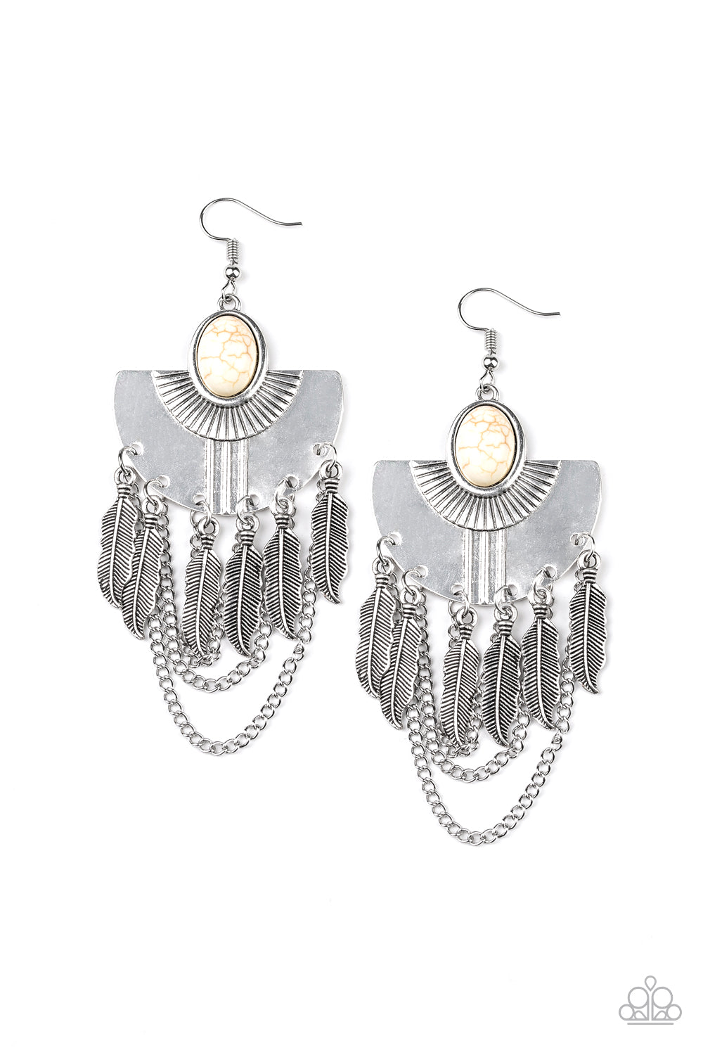 Sure Thing, Chief! - White - VJ Bedazzled Jewelry