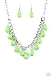 Take The COLOR Wheel! - Green Beads - VJ Bedazzled Jewelry