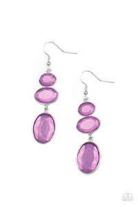 Tiers Of Tranquility - Purple - VJ Bedazzled Jewelry